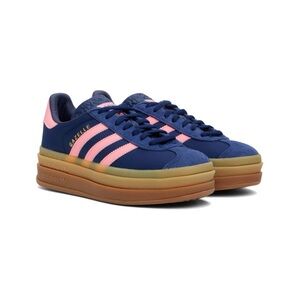 Adidas Gazelle Women's Shoes - Navy and Pink